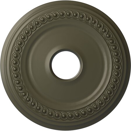 Ekena Millwork Classic Ceiling Medallion (Fits Canopies up to 12 3/4"), 18 5/8"OD 4"ID x 1 1/8"P, Witch Hazel CM19CLWHF